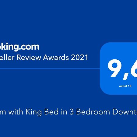 Room With King Bed In Shared 3 Bedroom Downtown Μόντρεαλ Εξωτερικό φωτογραφία
